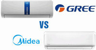So sánh điều hòa Gree và điều hòa Midea