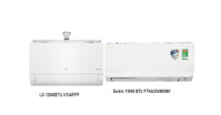 So sánh điều hòa LG V13APFP và Daikin FTKA35VMVMV: Nên mua điều hòa 12000 BTU loại nào tốt?