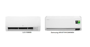 So sánh điều hòa LG V18WIN và Samsung AR18 TYHYCWKNSV chi tiết