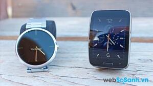 So sánh đồng hồ thông minh Motorola Moto 360 và Samsung Gear S