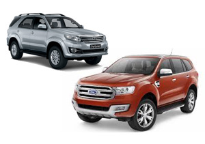So sánh Ford Everest và Toyota Fortuner thế hệ mới tại Việt Nam