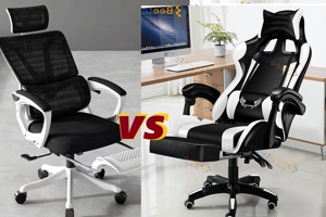 So sánh ghế công thái học và ghế gaming chi tiết