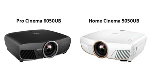 So sánh hai chiếc máy chiếu Epson Pro Cinema 6050UB và Home Cinema 5050UB