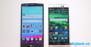 So sánh hai điện thoại thông minh LG G4 và HTC One M9 - đi tìm đối thủ của Galaxy S6? (Phần 2)