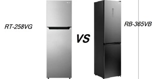 So sánh hai dòng tủ lạnh Casper RT-258VG và RB-365VB chi tiết