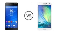 So sánh hai smartphone tầm trung Samsung Galaxy A7 và Sony Xperia C5 Ultra