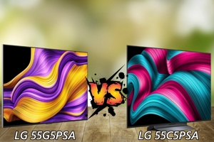 So sánh LG 55G5PSA và LG 55C5PSA – Tivi OLED LG nào bạn nên cân nhắc trong năm 2025?