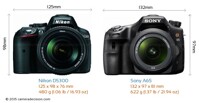 So sánh máy ảnh Nikon D5300 và Sony A65
