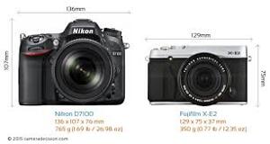 So sánh máy ảnh Nikon D7100 và Fujifilm X-E2