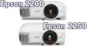 So sánh máy chiếu Epson Home Cinem 2200 và 2250