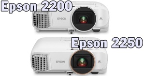 So sánh máy chiếu Epson Home Cinem 2200 và 2250