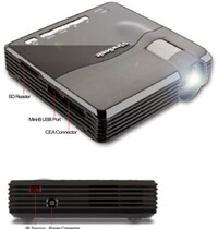 So sánh máy chiếu mini UNIC UC40 và ViewSonic PLED-W200