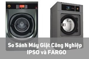 So sánh máy giặt công nghiệp IPSO và FARGO 11kg