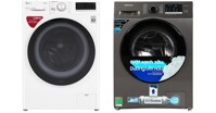 So sánh máy giặt cửa ngang LG FV1408S4W và Samsung WW95TA046AX/SV giá 9 triệu đồng
