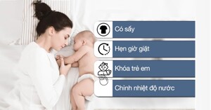 So sánh máy giặt cửa ngang Electrolux EWF1042R7SB và Aqua AQD-AH1000G.PS