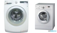 So sánh máy giặt Electrolux EWF12732 và LG WD14600
