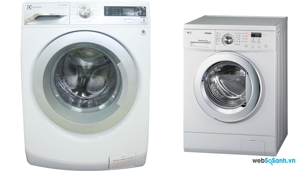 So sánh máy giặt Electrolux EWF12732 và LG WD14600