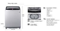 So sánh máy giặt LG 9.5kg T2395vs2m Smart Inverter và LG 10.5Kg Fv1450s2b AI DD, nên mua máy giặt loại nào tốt?