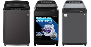 So sánh máy giặt LG T2555VSAB và Samsung WA16R6380BV/SV giá 10 triệu đồng