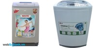 So sánh máy giặt Sanyo ASW-U800Z1T và LG WFS1215TT