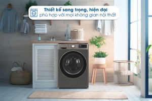 So sánh máy giặt sấy LG Inverter giặt 11kg sấy 7kg FV1411D4B và LG FV1411D4W