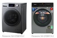 So sánh máy giặt sấy Panasonic NA-S106FX1LV và NA-S106FC1LV: Lựa chọn nào tốt hơn?