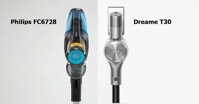So sánh máy hút bụi không dây Dreame T30 và Philips FC6728
