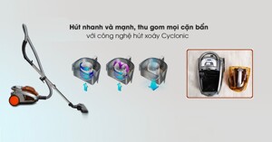So sánh máy hút bụi Panasonic MC-CL305BN46 và BlueStone VCB-8067