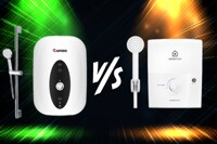 So sánh máy nước nóng trực tiếp 4500W Rapido SONNE SN4.5 và Ariston AURES EASY 4.5 D