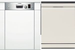 So sánh máy rửa bát Bosch SPI50E15EU và LG LDT14BGA3 về hiệu quả, tiện nghi, thiết kế