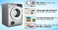So sánh máy sấy bơm nhiệt Electrolux EDS805KQSA và Electrolux EDH804H5WB