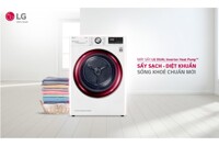 So sánh máy sấy quần áo LG bơm nhiệt và máy sấy LG thông hơi