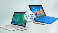 So sánh máy tính bảng lai Surface Book và Surface Pro 4