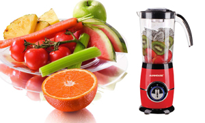 So sánh máy xay sinh tố đa năng Sunhouse SHD5329 và máy xay sinh tố Philips HR2021