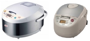 So sánh nồi cơm điện Saiko RC-1807ET và nồi cơm điện Tiger JBA-T18W