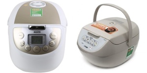 So sánh nồi cơm điện Sanyo ECJM200 và nồi cơm điện Tiger JBV-B18W