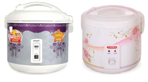 So sánh nồi cơm điện Sharp KS-18ETV và nồi cơm điện Sunhouse SHD860