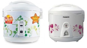 So sánh nồi cơm điện Sharp KS-181EV và nồi cơm điện Panasonic SR-TEJ18