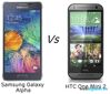 So sánh Samsung Galaxy Alpha với HTC One Mini 2