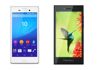 So sánh smartphone BlackBerry Leap và Sony Xperia M4 Aqua