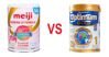 So sánh sữa bột cho trẻ sơ sinh Meiji và Vinamilk?