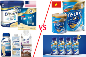 So sánh sữa Ensure Mỹ và Việt Nam: Chất lượng, hương vị và đối tượng nên dùng