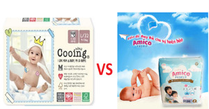 So sánh tã quần Amico và tã quần Cooing Fly To Nature loại nào tốt hơn?