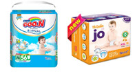 So sánh tã quần Goon và tã quần Jo nên chọn loại nào tốt hơn?