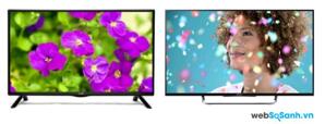 So sánh Tivi LED LG 42LB631T và Sony KDL-42W700B