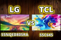 So sánh tivi LG 55QNED80SRA và TCL 55C645 – Bạn nên chọn thế nào cho đúng?