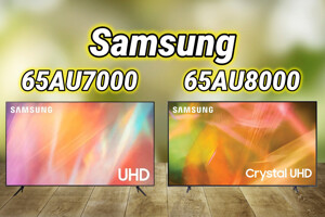 So sánh tivi Samsung 65AU7000 và Samsung 65AU8000 - Cùng tầm giá, nhưng chọn thế nào cho đúng?