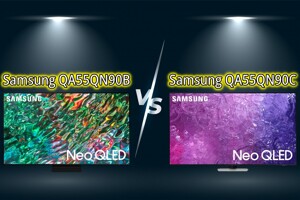 So sánh tivi Samsung QA55QN90B và Samsung QA55QN90C – Bạn chọn thế hệ nào?
