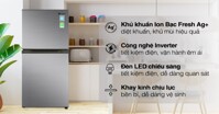 So sánh tủ lạnh 2 cánh Inverter Casper RT-215VS và LG GN-B222WB chi tiết