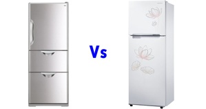 So sánh tủ lạnh Hitachi R-S37SVG và Samsung RT32FARCDP1